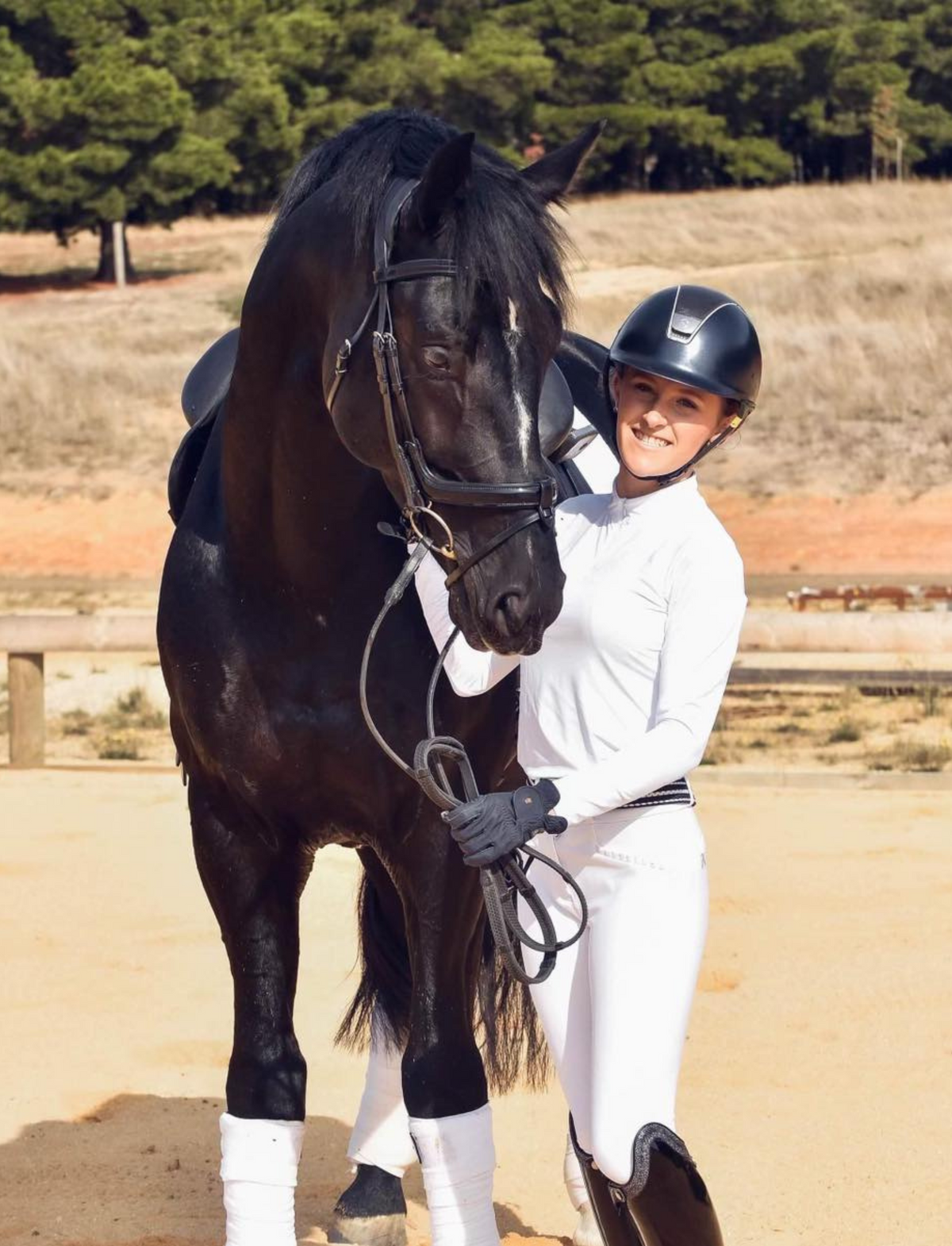 'ZARA' WHITE COMPETITION BREECH - WOMENS