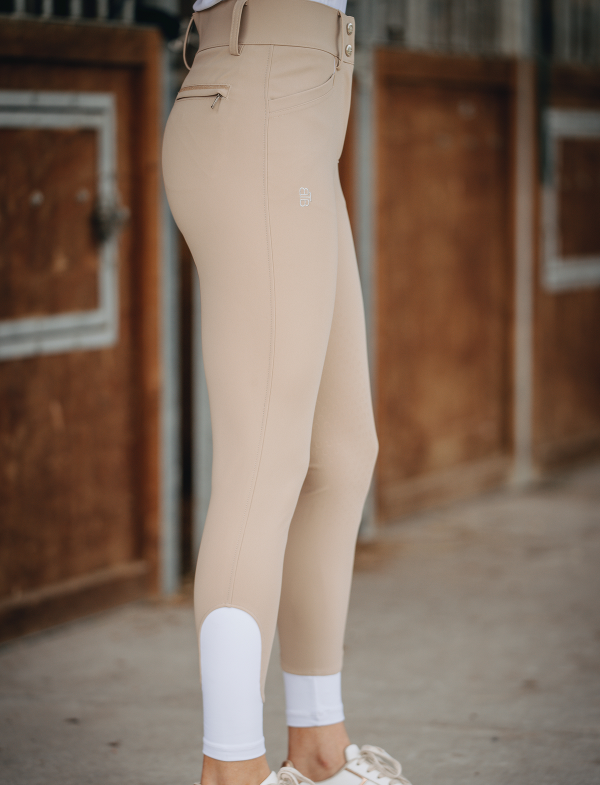 YR 'ELISE' BEIGE COMPETITION BREECH