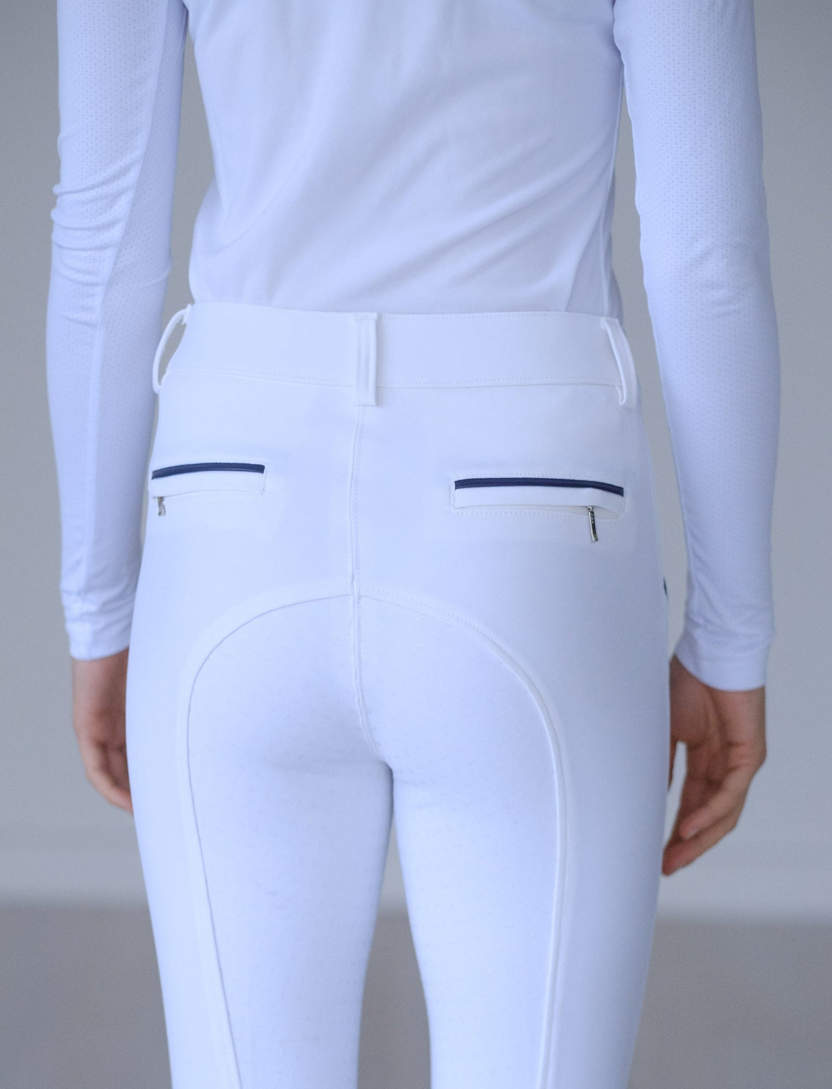 'ALYSSA' WHITE COMPETITION BREECH