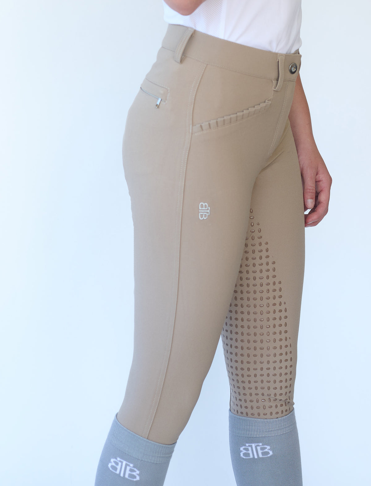 'ZARA' BEIGE COMPETITION BREECH - WOMENS