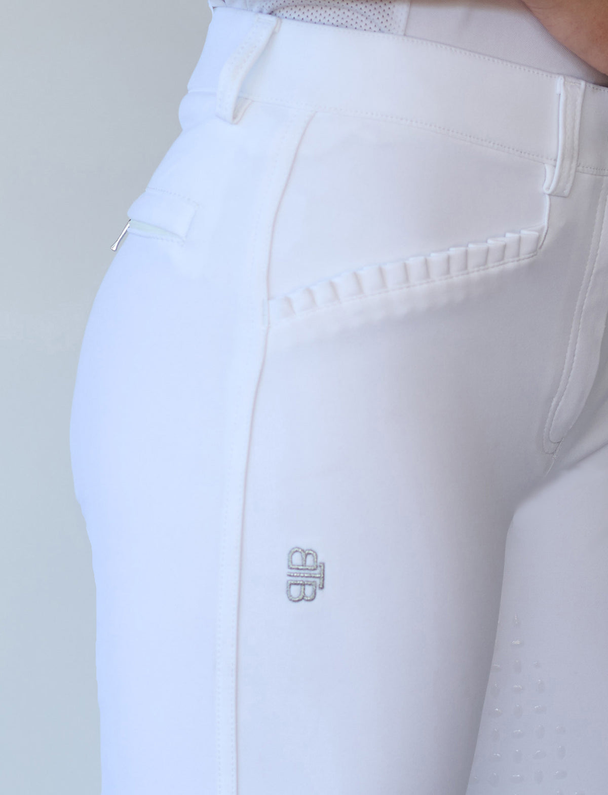 'ZARA' WHITE COMPETITION BREECH - WOMENS