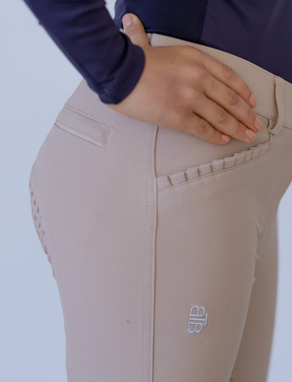 YR  'ZARA' BEIGE COMPETITION BREECH